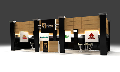 Ahşap Stand